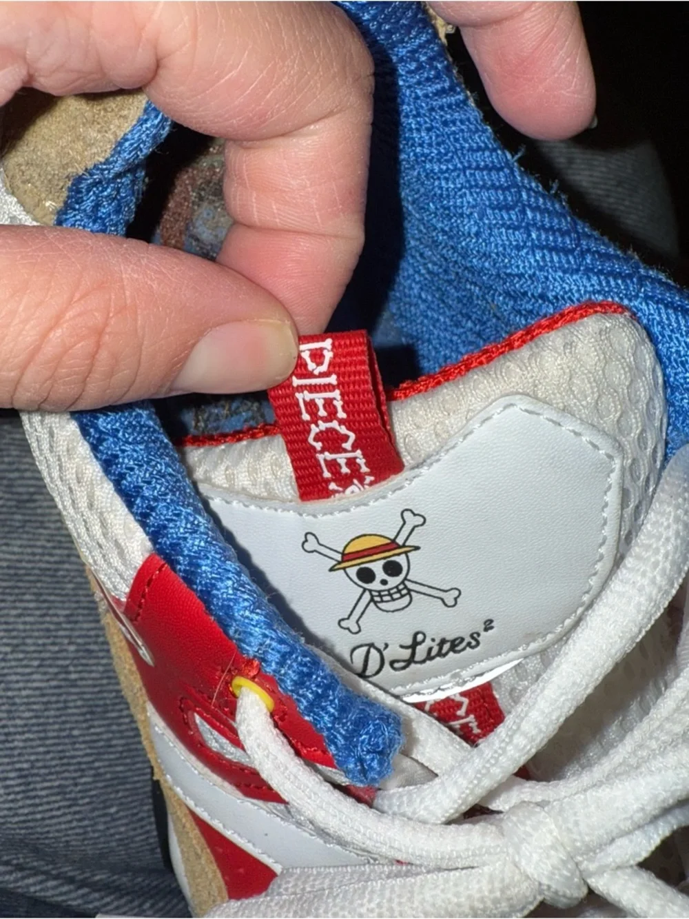Skechers D'lites 2 X One Piece Women's Sneakers Luffy Limited Edition - Picture 5 of 6
